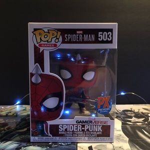 Spider-Punk PX Exclusive Funko.
